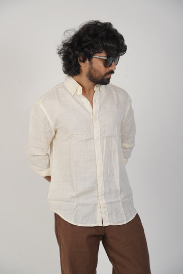Beige Linen Shirts