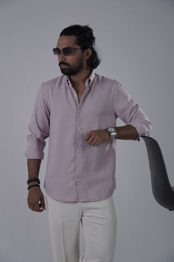 Dusky Purple Turkish Linen Shirt