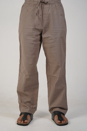 Light Brown Linen Pant