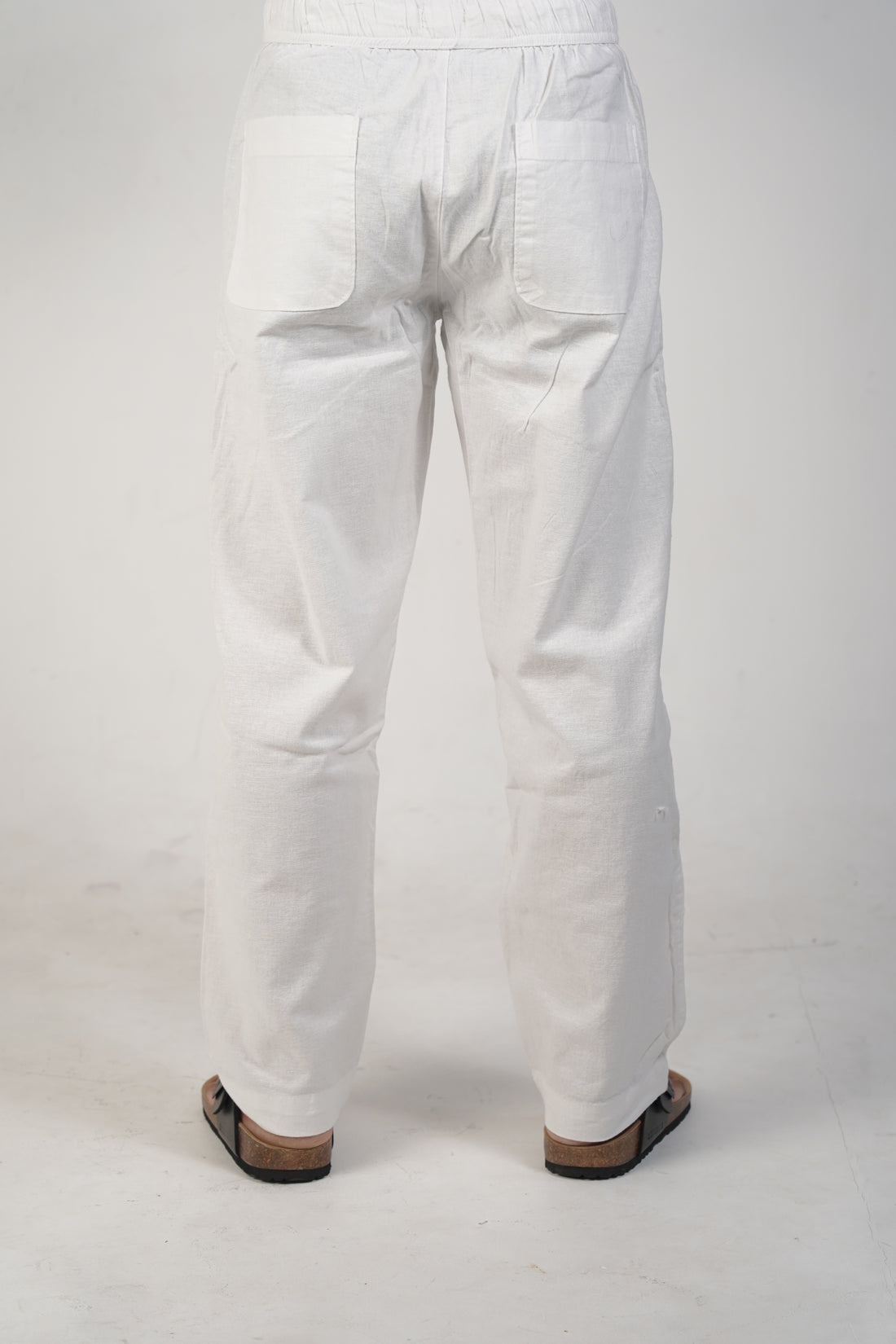 White Linen Pant